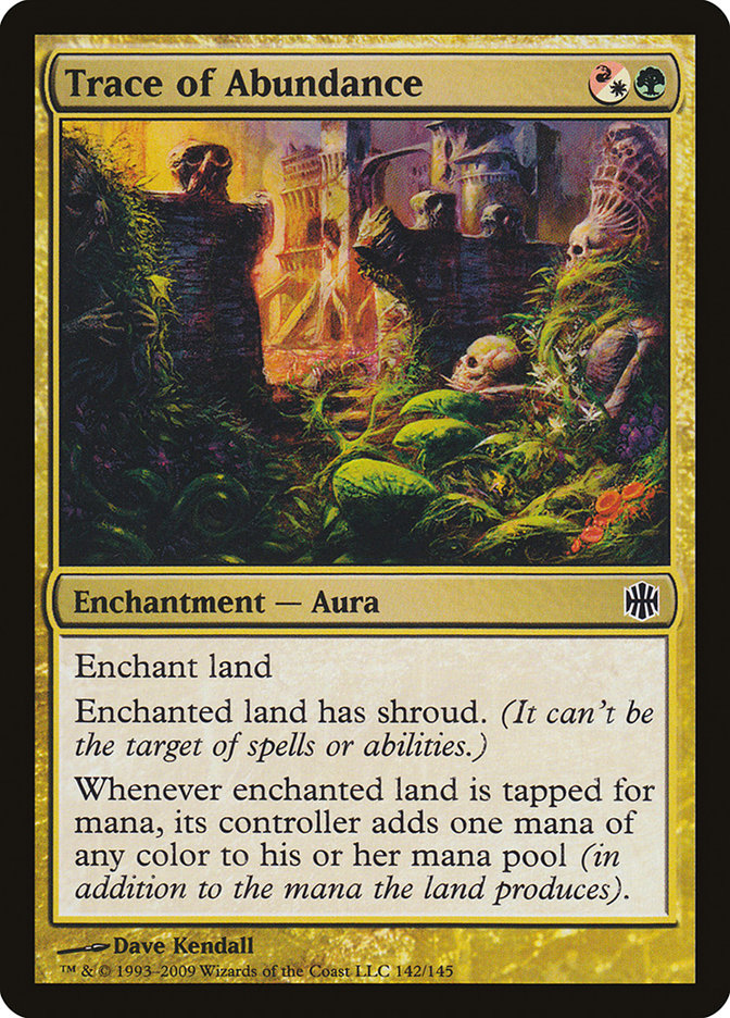 Trace of Abundance [Alara Reborn] MTG Single Magic: The Gathering | Red Claw Gaming
