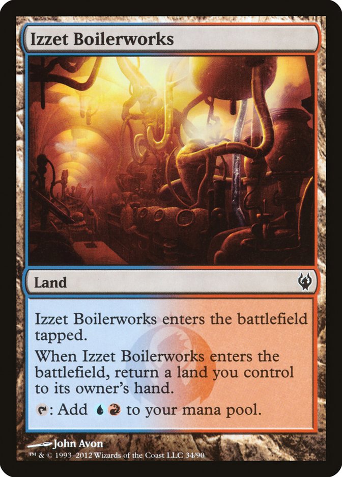 Izzet Boilerworks [Duel Decks: Izzet vs. Golgari] MTG Single Magic: The Gathering | Red Claw Gaming