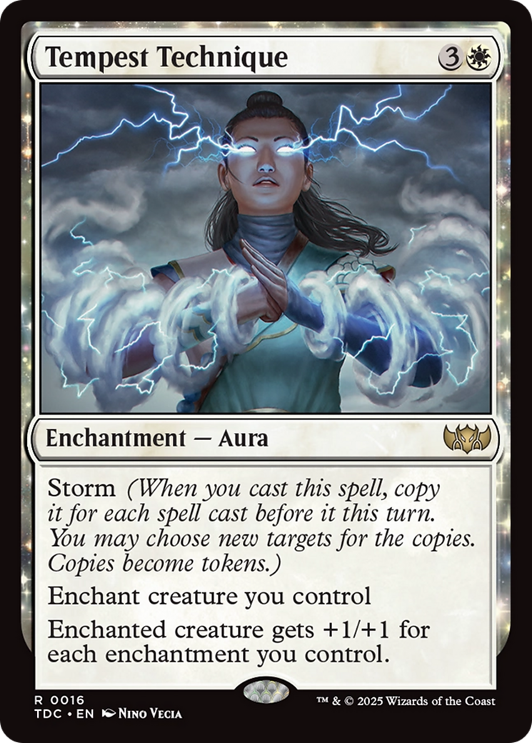 Tempest Technique [Tarkir: Dragonstorm Commander] MTG Single Magic: The Gathering | Red Claw Gaming