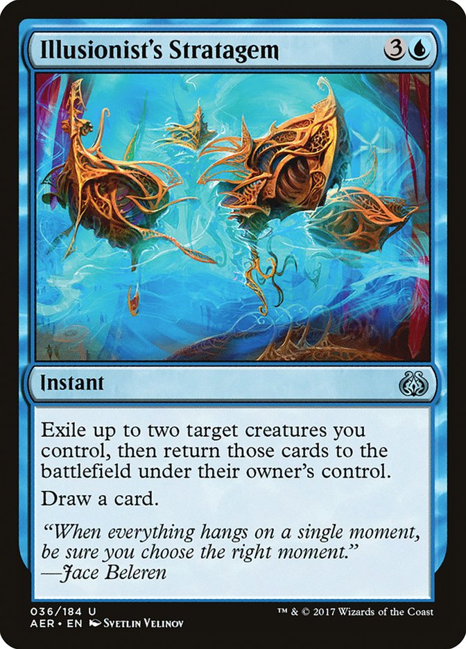Illusionist's Stratagem [Aether Revolt] MTG Single Magic: The Gathering | Red Claw Gaming