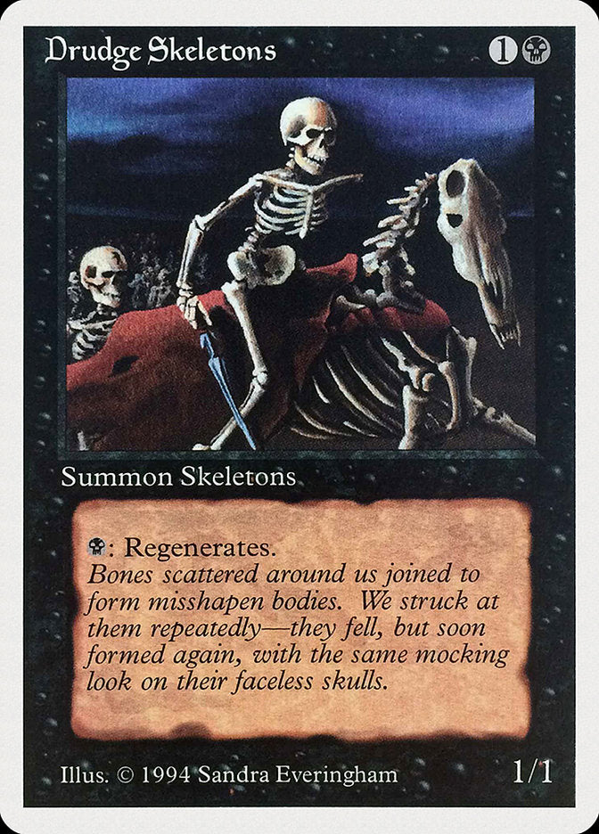Drudge Skeletons [Summer Magic / Edgar] MTG Single Magic: The Gathering | Red Claw Gaming