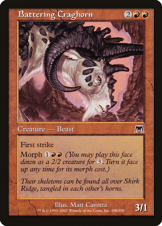 Battering Craghorn [Onslaught] MTG Single Magic: The Gathering | Red Claw Gaming