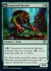Gnottvold Hermit // Chrome Host Hulk [March of the Machine] MTG Single Magic: The Gathering    | Red Claw Gaming