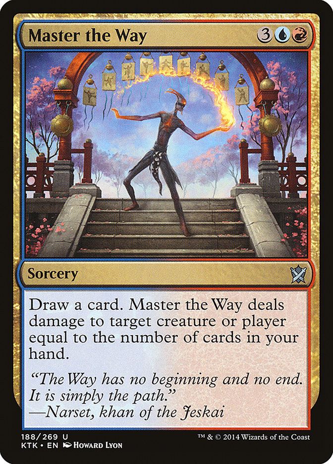 Master the Way [Khans of Tarkir] MTG Single Magic: The Gathering | Red Claw Gaming