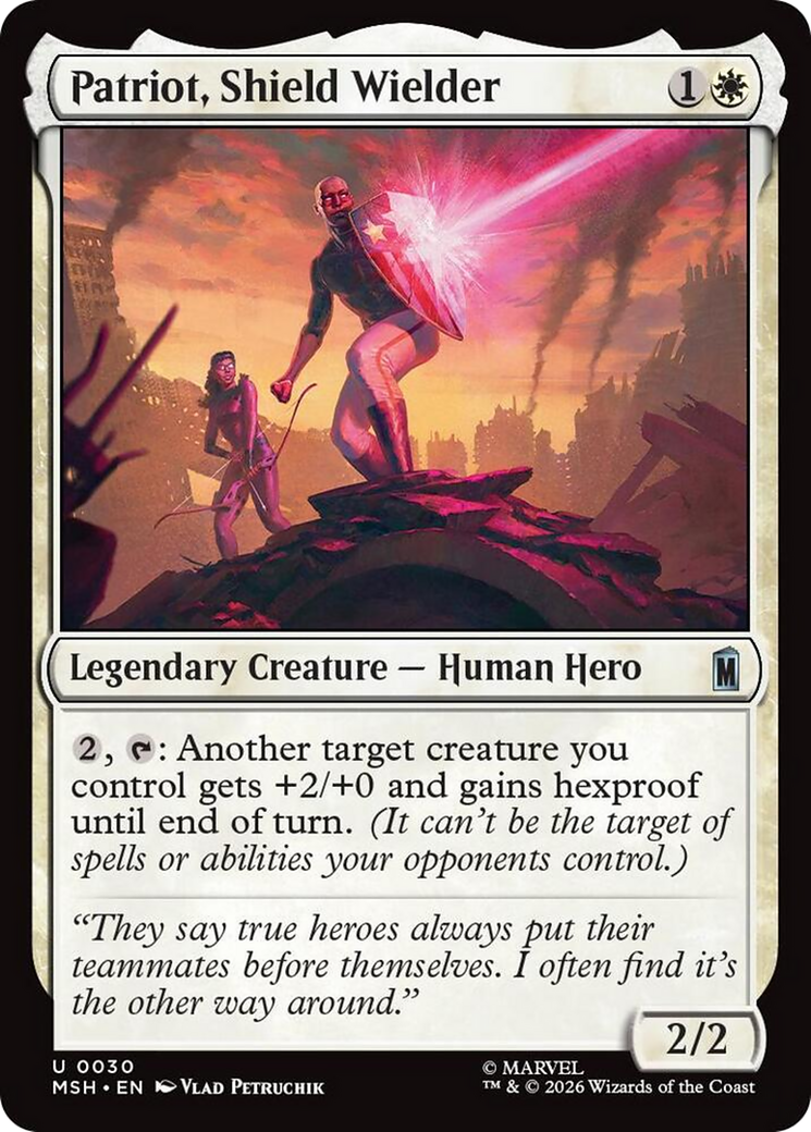 Patriot, Shield Wielder [Marvel Super Heroes] | Red Claw Gaming