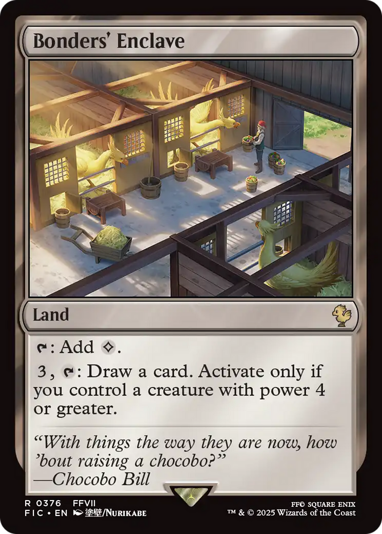 Bonders' Enclave [FINAL FANTASY Commander] MTG Single Magic: The Gathering | Red Claw Gaming
