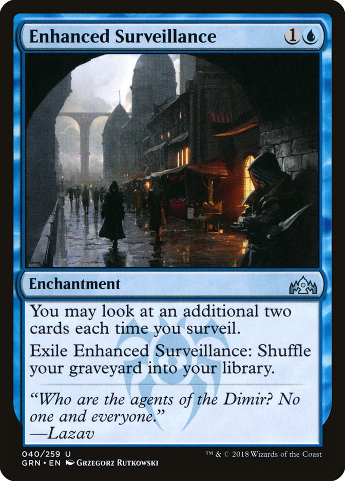 Enhanced Surveillance [Guilds of Ravnica] MTG Single Magic: The Gathering | Red Claw Gaming