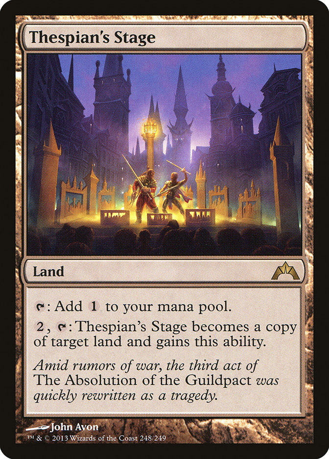 Thespian's Stage [Gatecrash] MTG Single Magic: The Gathering | Red Claw Gaming