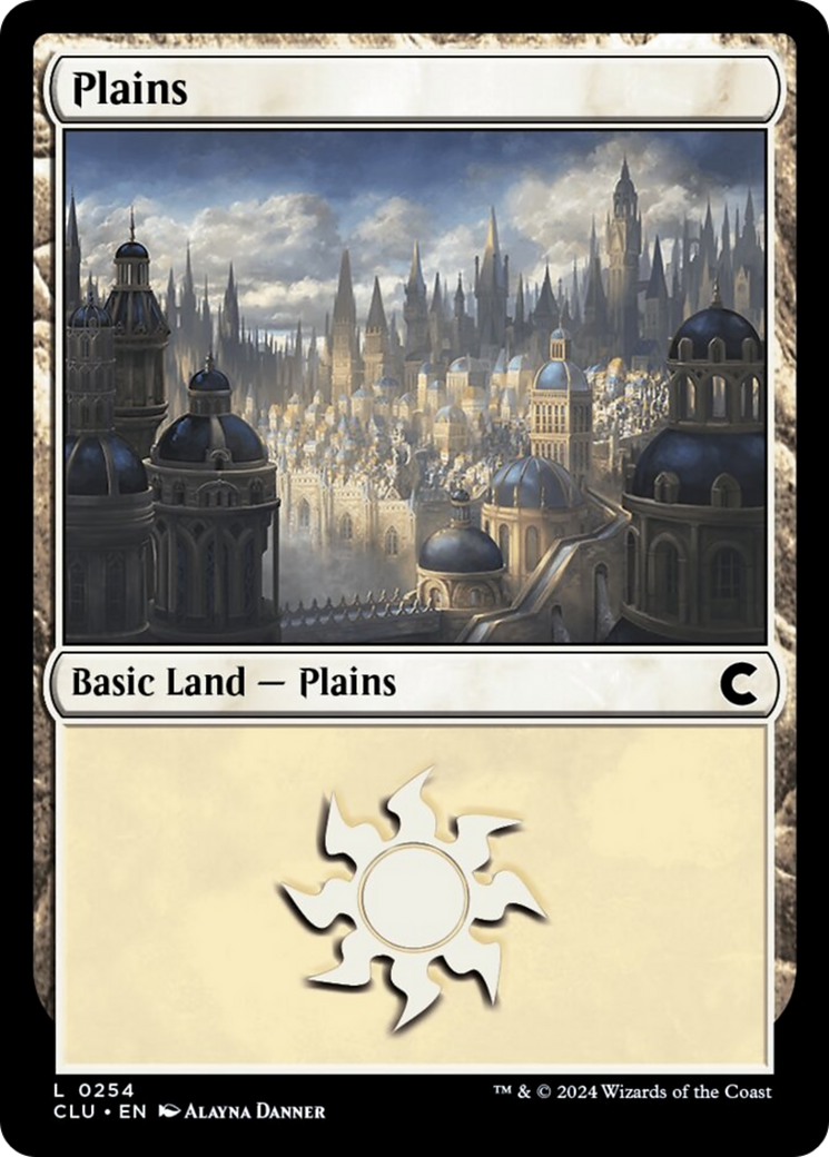 Plains (0254) [Ravnica: Clue Edition] MTG Single Magic: The Gathering | Red Claw Gaming