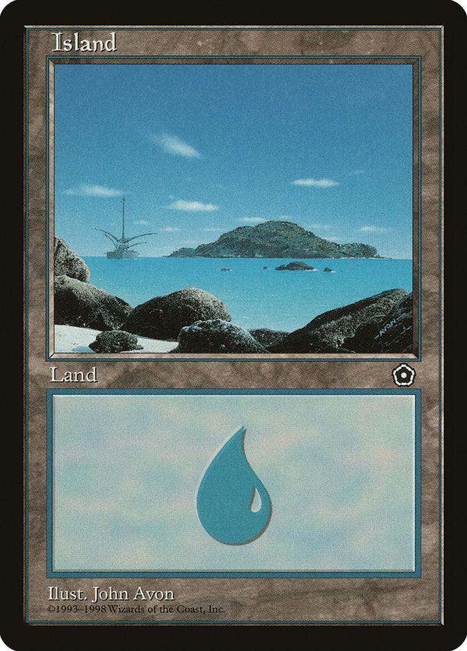 Island (156) [Portal Second Age] MTG Single Magic: The Gathering | Red Claw Gaming