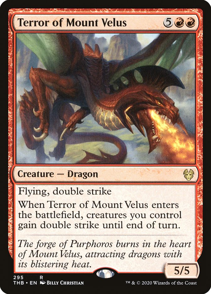 Terror of Mount Velus [Theros Beyond Death] MTG Single Magic: The Gathering | Red Claw Gaming