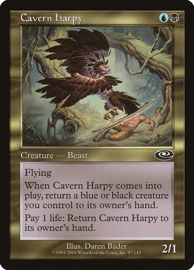 Cavern Harpy [Planeshift] MTG Single Magic: The Gathering | Red Claw Gaming