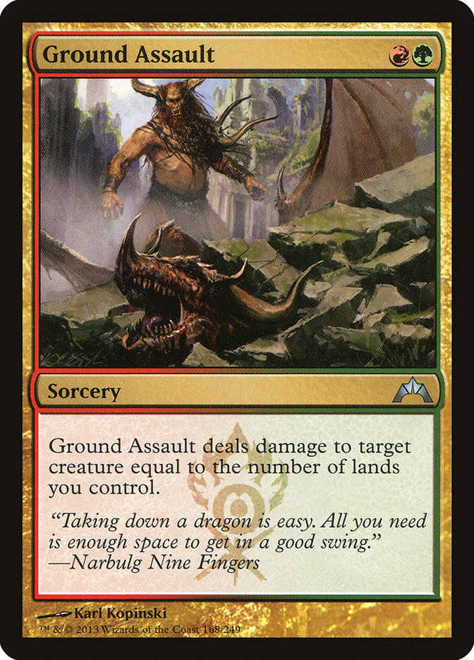 Ground Assault [Gatecrash] MTG Single Magic: The Gathering | Red Claw Gaming
