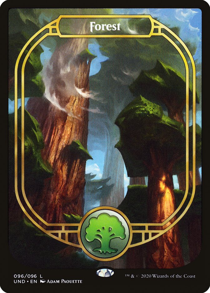 Forest (96) [Unsanctioned] MTG Single Magic: The Gathering | Red Claw Gaming