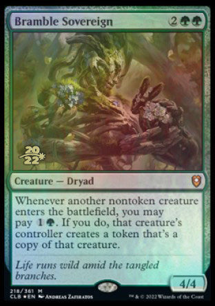 Bramble Sovereign [Commander Legends: Battle for Baldur's Gate Prerelease Promos] MTG Single Magic: The Gathering | Red Claw Gaming