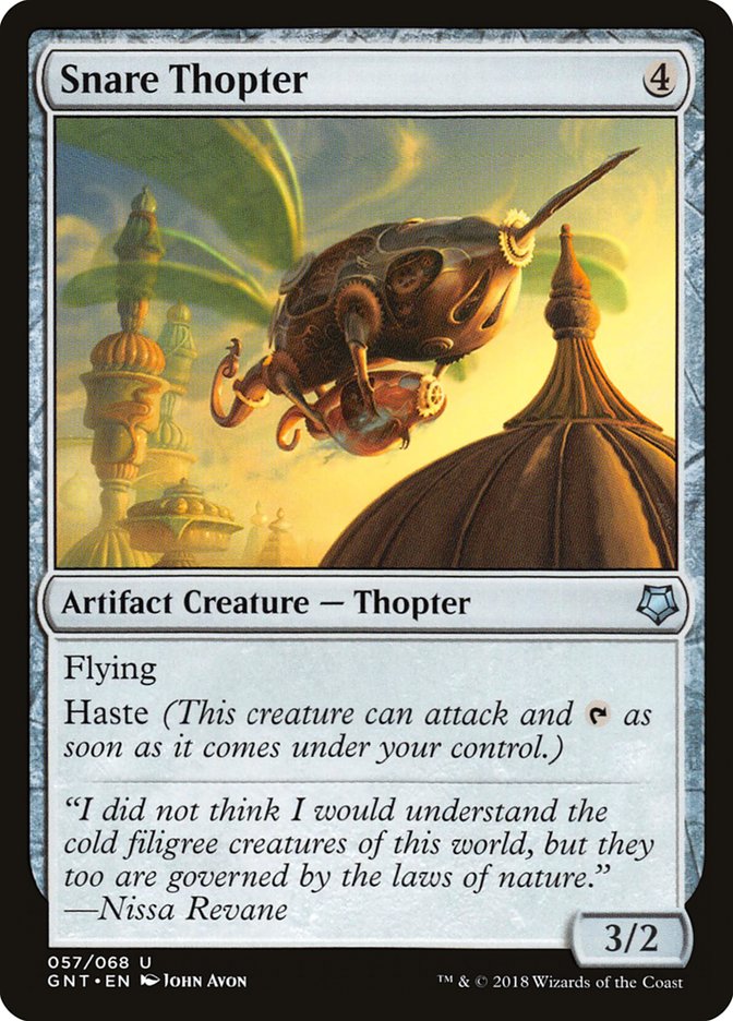 Snare Thopter [Game Night 2018] MTG Single Magic: The Gathering | Red Claw Gaming