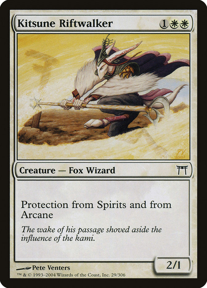 Kitsune Riftwalker [Champions of Kamigawa] MTG Single Magic: The Gathering | Red Claw Gaming