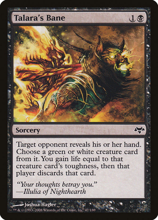 Talara's Bane [Eventide] MTG Single Magic: The Gathering | Red Claw Gaming