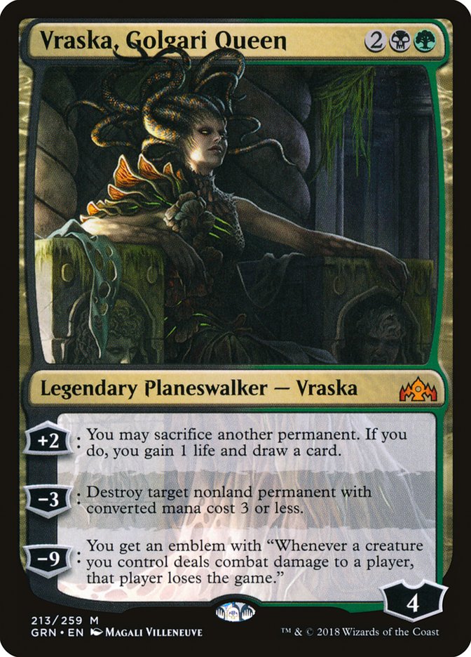 Vraska, Golgari Queen [Guilds of Ravnica] MTG Single Magic: The Gathering | Red Claw Gaming