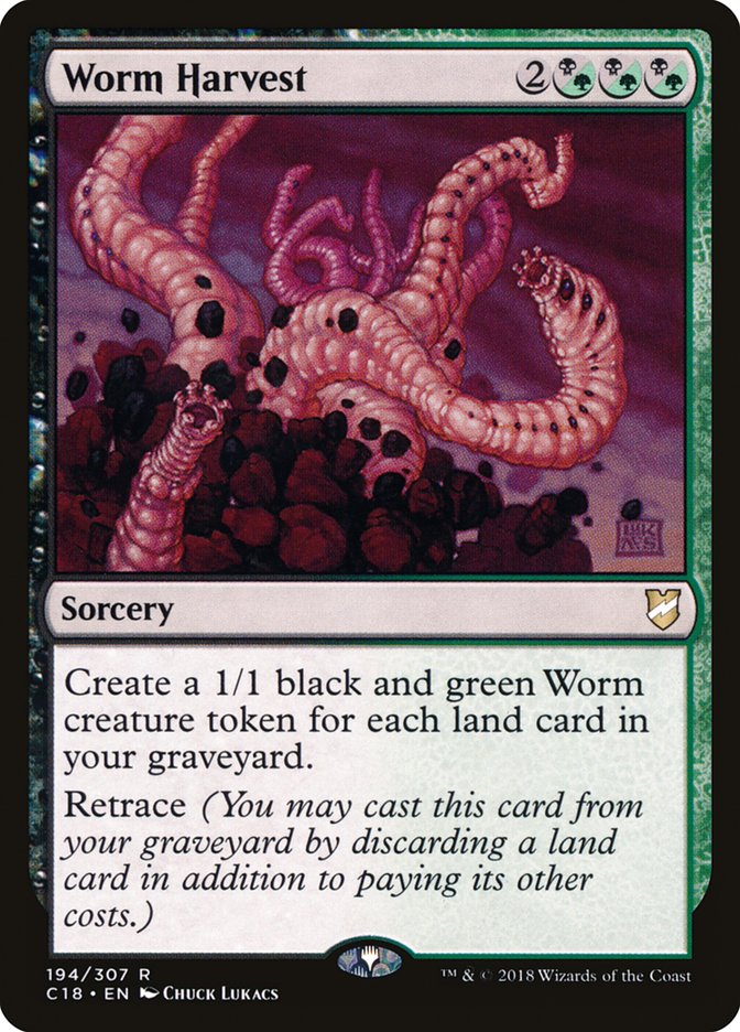 Worm Harvest [Commander 2018] MTG Single Magic: The Gathering | Red Claw Gaming
