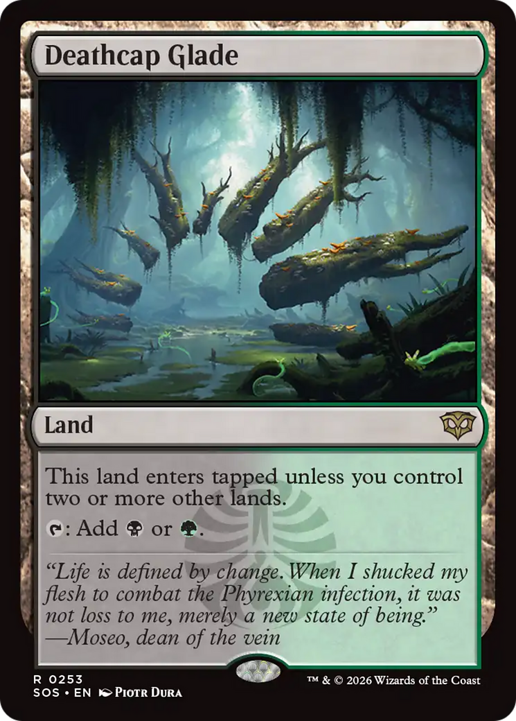 Deathcap Glade [Secrets of Strixhaven] MTG Single Magic: The Gathering | Red Claw Gaming