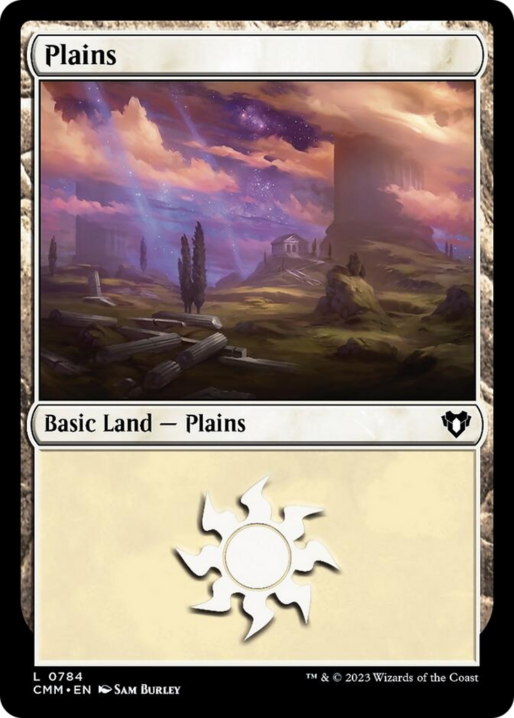 Plains (784) [Commander Masters] MTG Single Magic: The Gathering | Red Claw Gaming