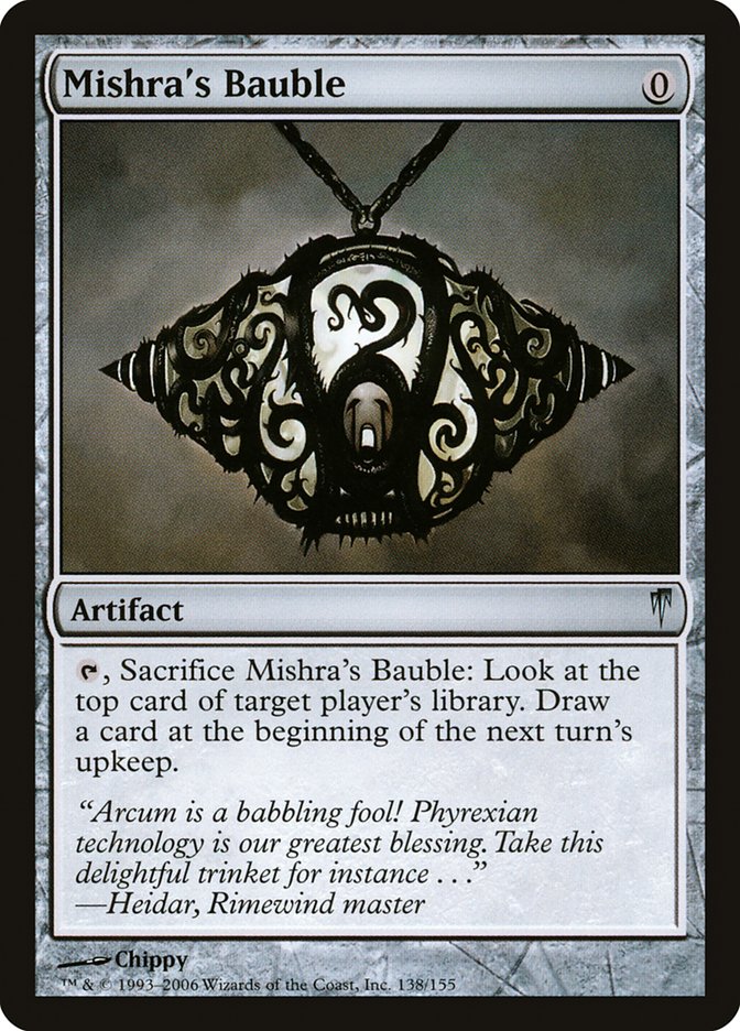 Mishra's Bauble [Coldsnap] MTG Single Magic: The Gathering | Red Claw Gaming