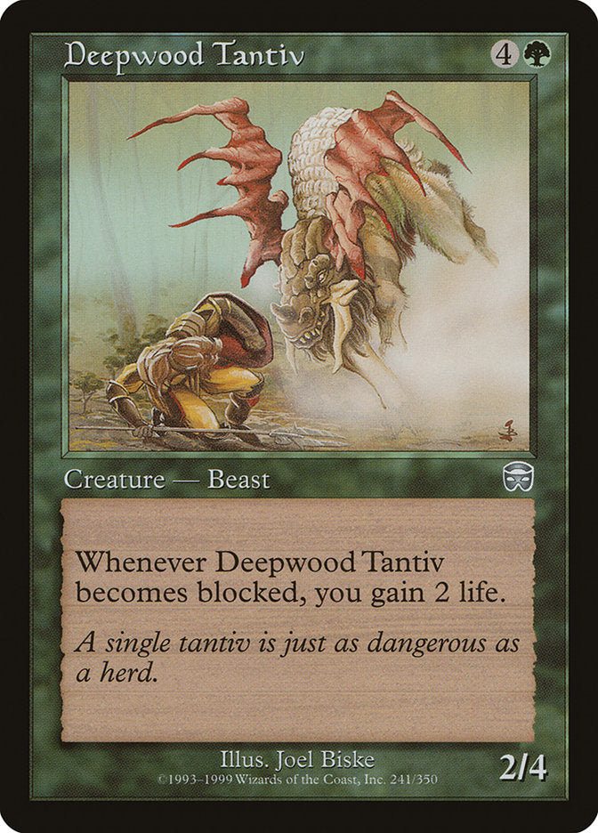 Deepwood Tantiv [Mercadian Masques] MTG Single Magic: The Gathering | Red Claw Gaming