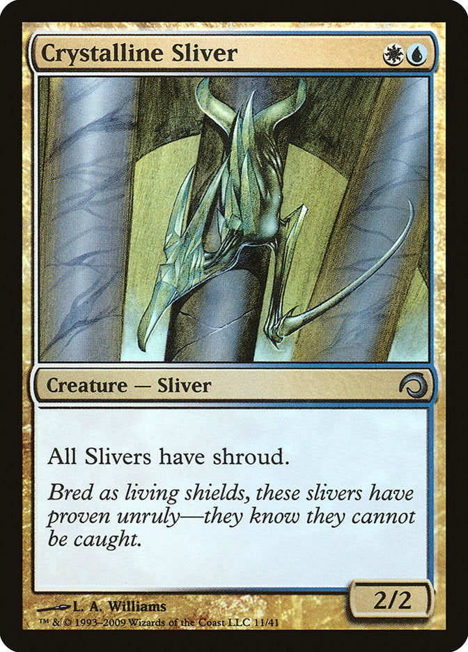 Crystalline Sliver [Premium Deck Series: Slivers] MTG Single Magic: The Gathering | Red Claw Gaming