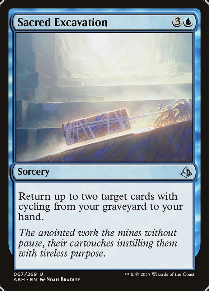 Sacred Excavation [Amonkhet] MTG Single Magic: The Gathering | Red Claw Gaming