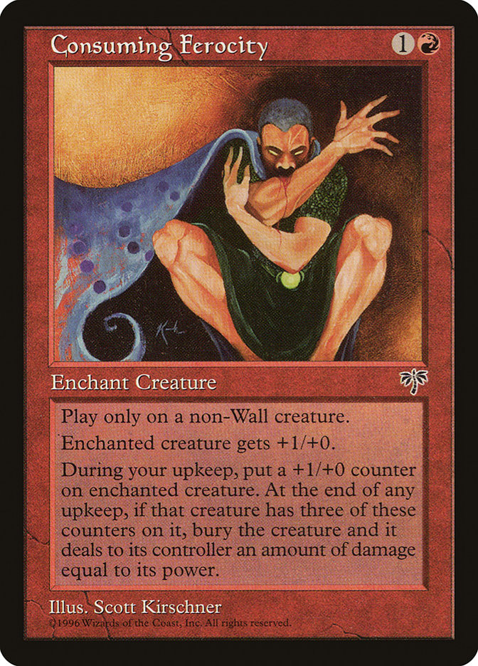 Consuming Ferocity [Mirage] MTG Single Magic: The Gathering | Red Claw Gaming