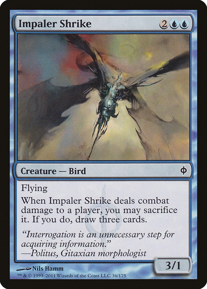 Impaler Shrike [New Phyrexia] MTG Single Magic: The Gathering | Red Claw Gaming