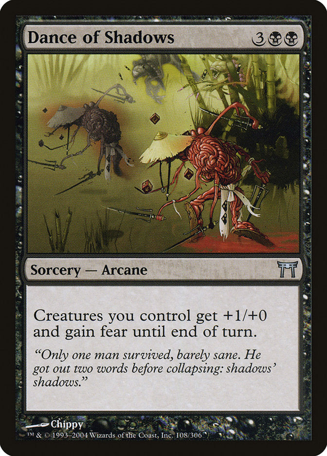 Dance of Shadows [Champions of Kamigawa] MTG Single Magic: The Gathering | Red Claw Gaming