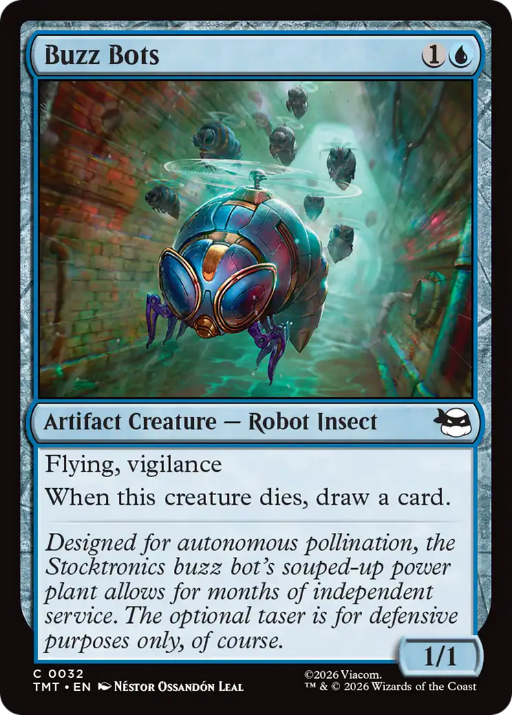 Buzz Bots [Teenage Mutant Ninja Turtles] MTG Single Magic: The Gathering | Red Claw Gaming