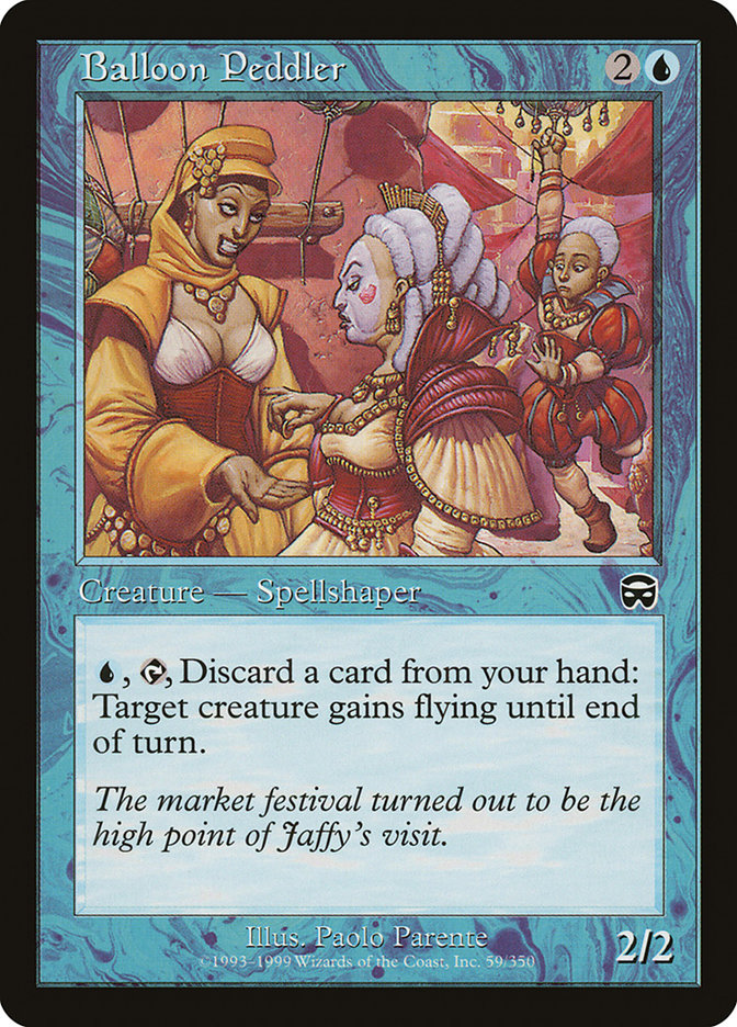Balloon Peddler [Mercadian Masques] MTG Single Magic: The Gathering | Red Claw Gaming