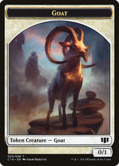 Goblin // Goat Double-Sided Token [Commander 2014 Tokens] MTG Single Magic: The Gathering | Red Claw Gaming