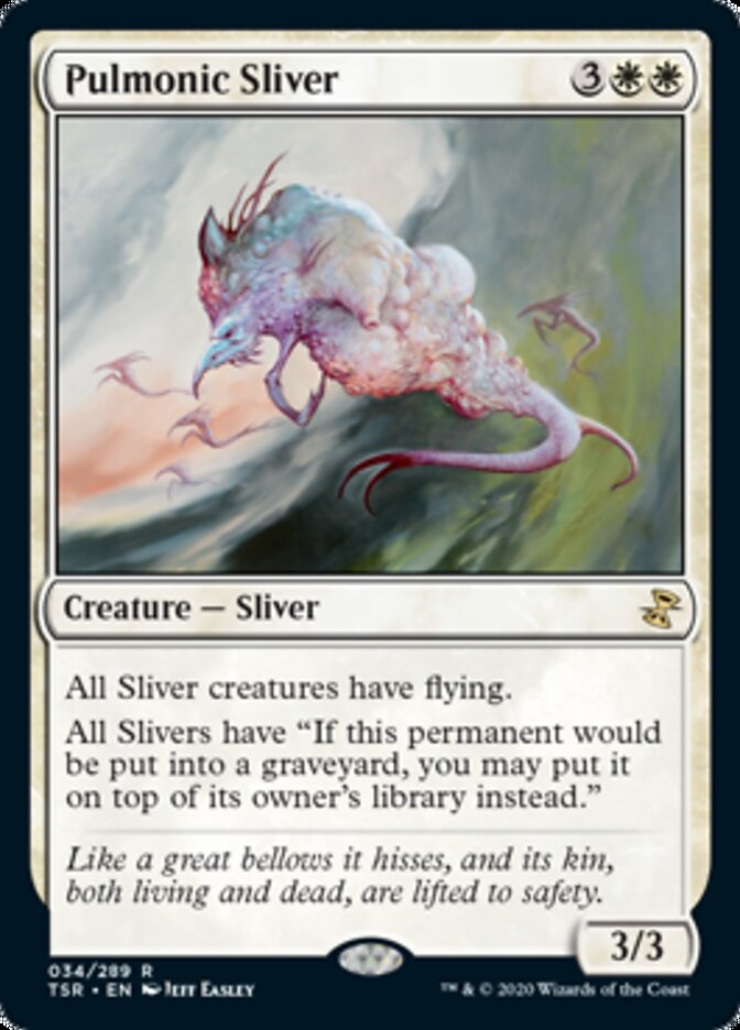 Pulmonic Sliver [Time Spiral Remastered] MTG Single Magic: The Gathering | Red Claw Gaming