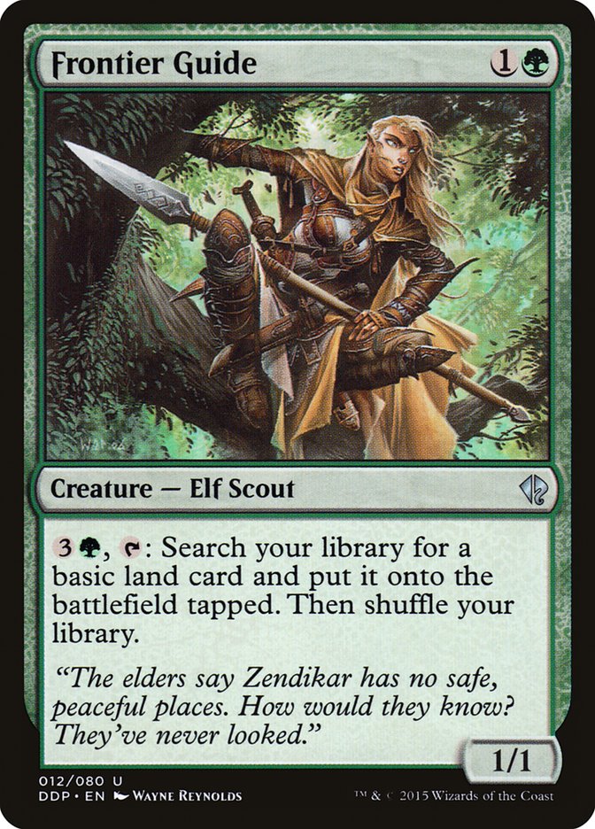 Frontier Guide [Duel Decks: Zendikar vs. Eldrazi] MTG Single Magic: The Gathering | Red Claw Gaming