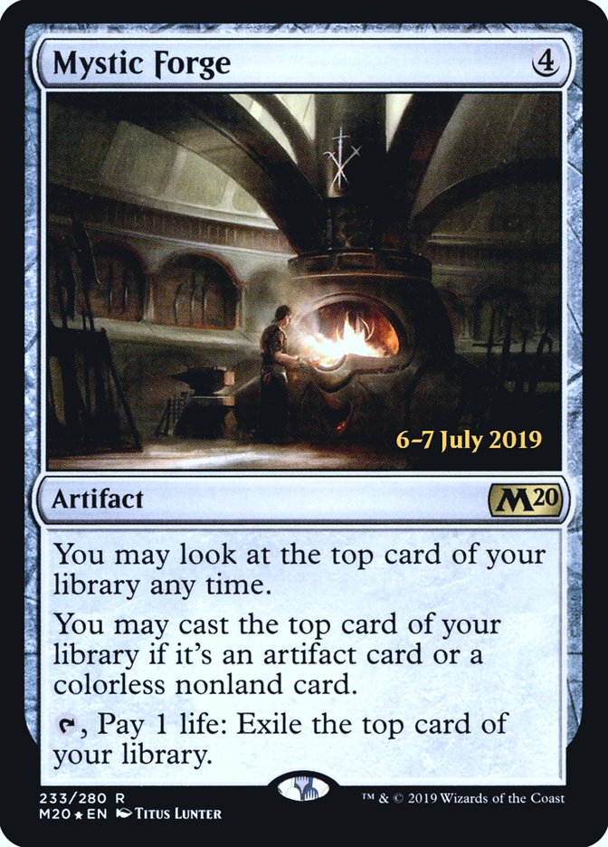 Mystic Forge [Core Set 2020 Prerelease Promos] MTG Single Magic: The Gathering | Red Claw Gaming
