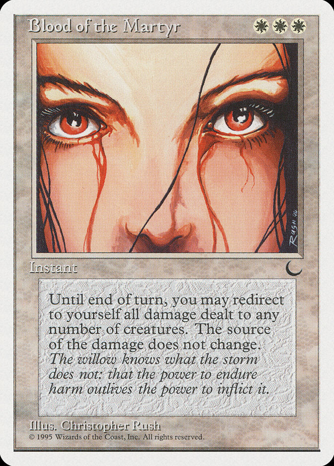 Blood of the Martyr [Chronicles] MTG Single Magic: The Gathering | Red Claw Gaming
