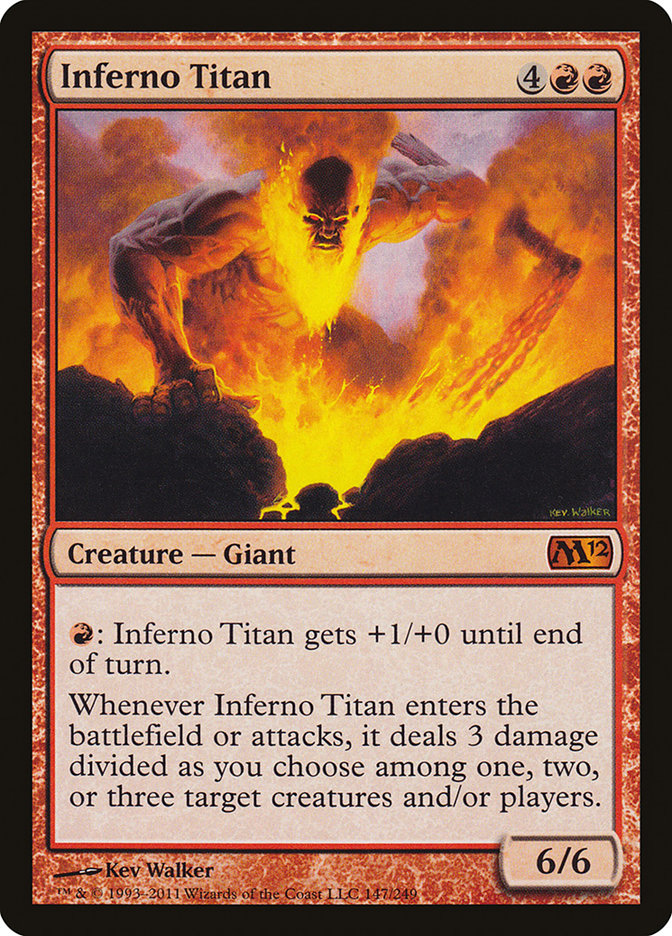 Inferno Titan [Magic 2012] MTG Single Magic: The Gathering | Red Claw Gaming