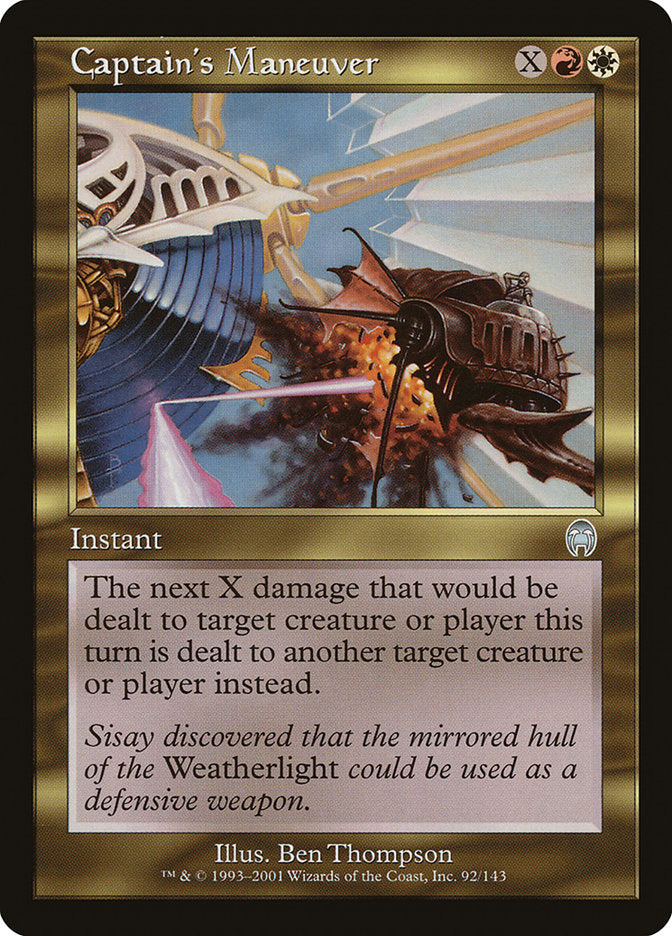 Captain's Maneuver [Apocalypse] MTG Single Magic: The Gathering | Red Claw Gaming
