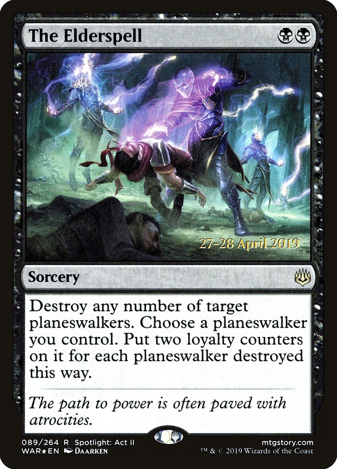 The Elderspell [War of the Spark Prerelease Promos] MTG Single Magic: The Gathering | Red Claw Gaming