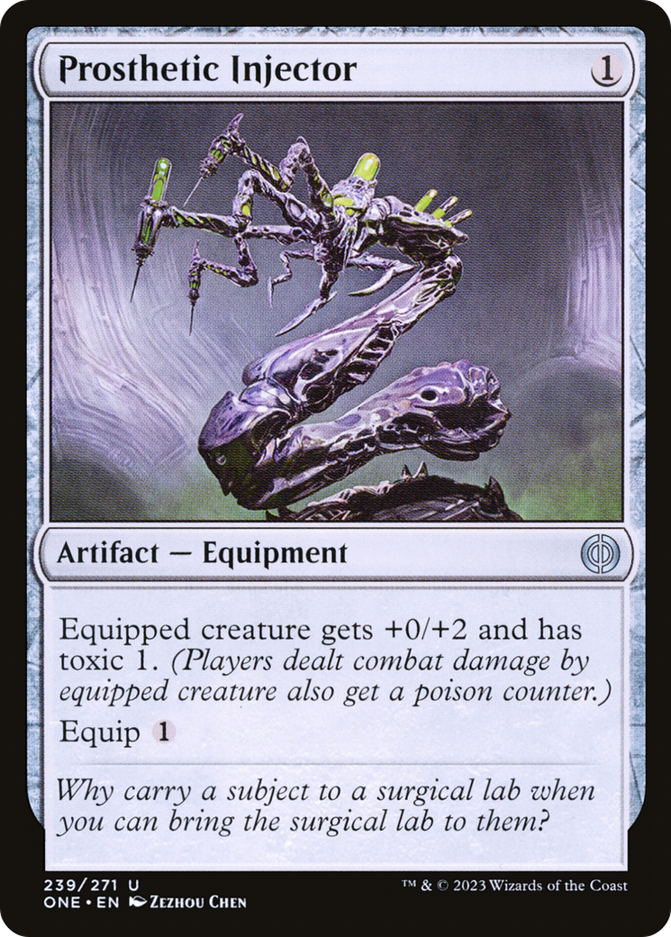 Prosthetic Injector [Phyrexia: All Will Be One] MTG Single Magic: The Gathering | Red Claw Gaming