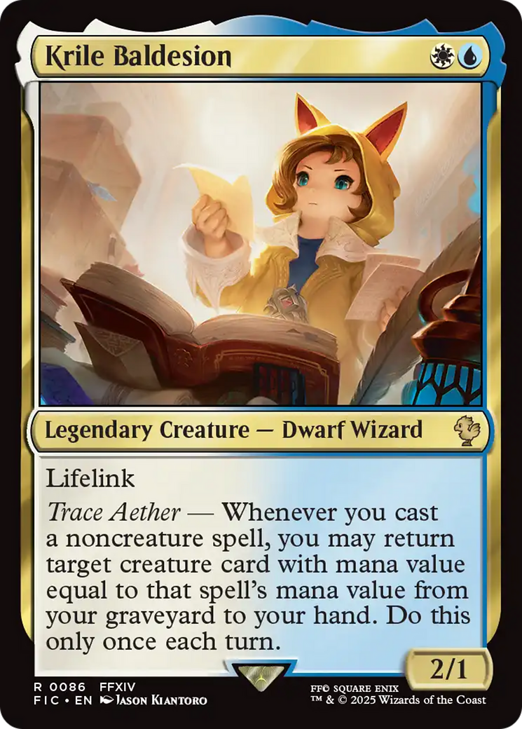Krile Baldesion [FINAL FANTASY Commander] MTG Single Magic: The Gathering | Red Claw Gaming
