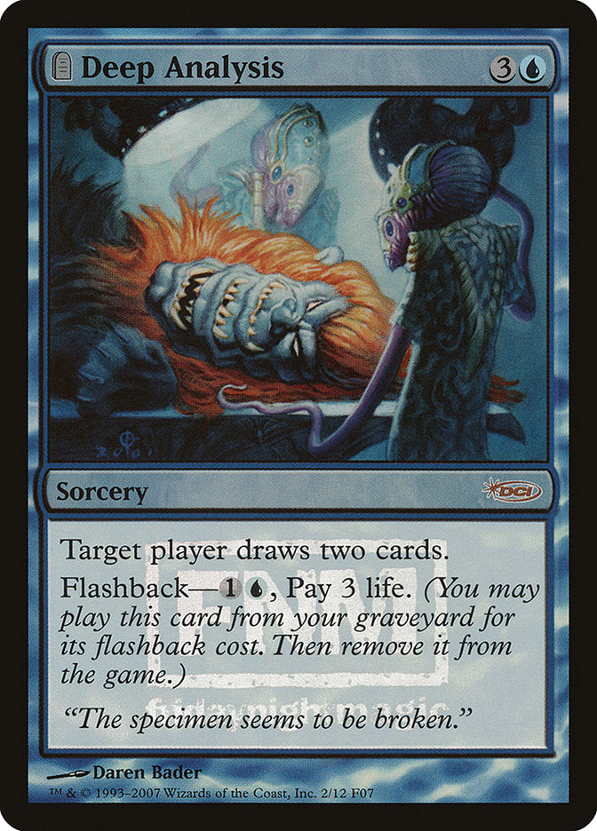 Deep Analysis [Friday Night Magic 2007] MTG Single Magic: The Gathering | Red Claw Gaming