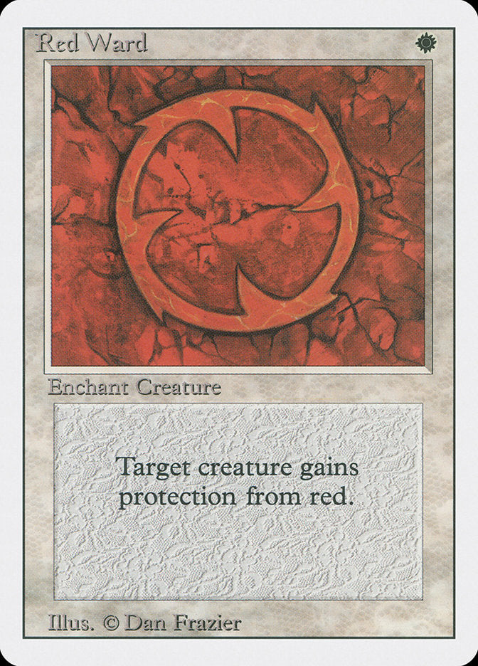 Red Ward [Revised Edition] MTG Single Magic: The Gathering | Red Claw Gaming