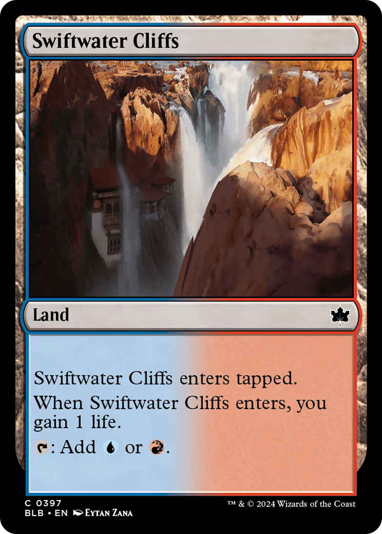 Swiftwater Cliffs [Bloomburrow] MTG Single Magic: The Gathering | Red Claw Gaming