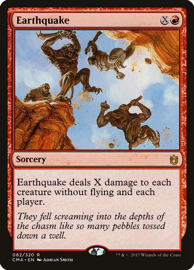 Earthquake [Commander Anthology] MTG Single Magic: The Gathering | Red Claw Gaming