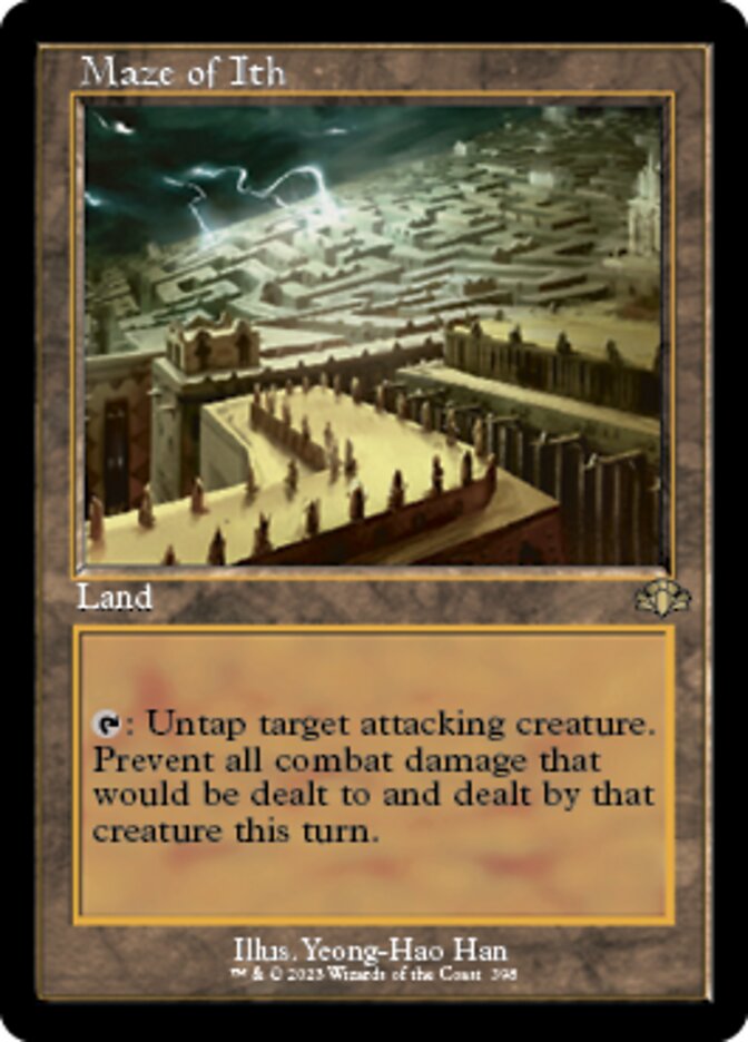 Maze of Ith (Retro) [Dominaria Remastered] MTG Single Magic: The Gathering | Red Claw Gaming